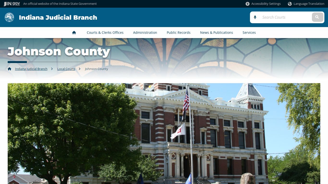Indiana Judicial Branch: Johnson County - Courts